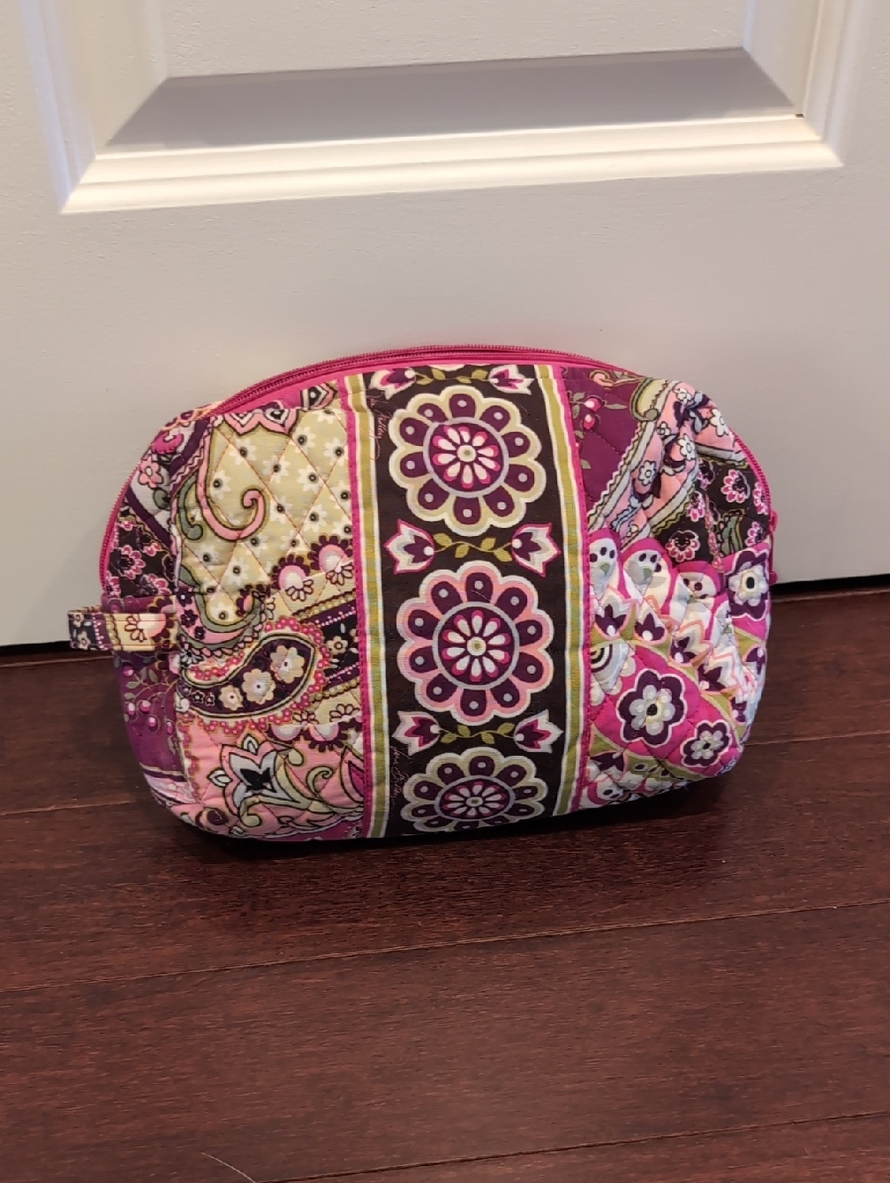 Vera Bradley Floral Patchwork Cosmetic Pouch